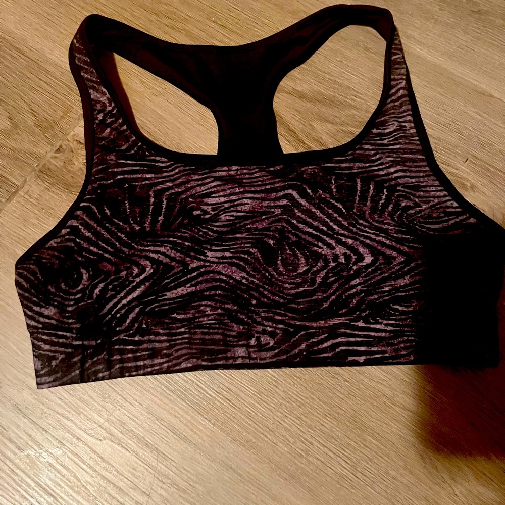 Patterned Sports Bra